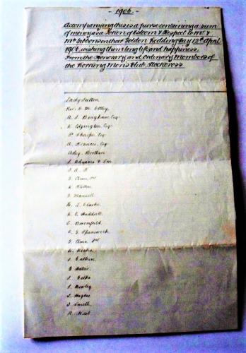Gibbons List 1906 1